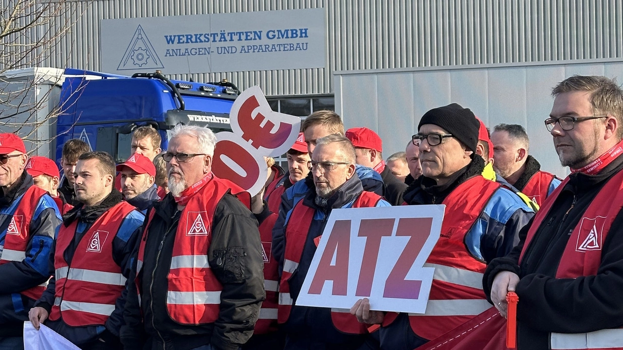 Warnstreik Werkstätten