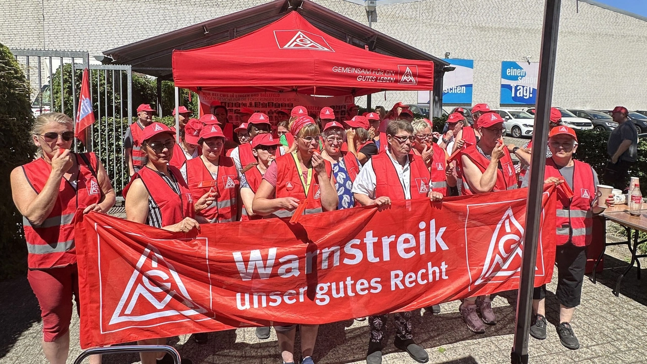Warnstreik CWS