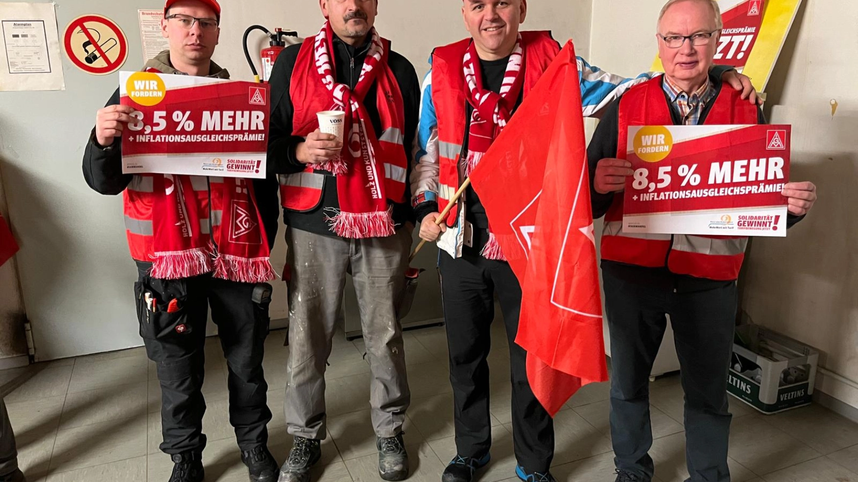 Warnstreik Frenkert