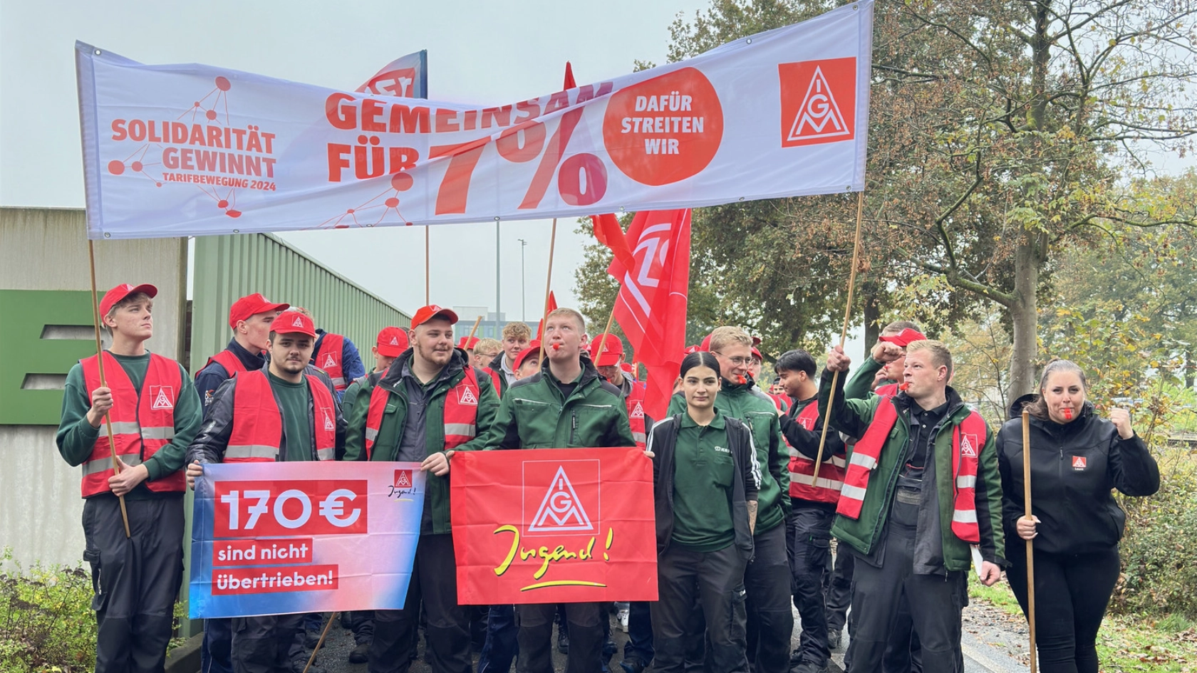 Warnstreik Krone + Storm 