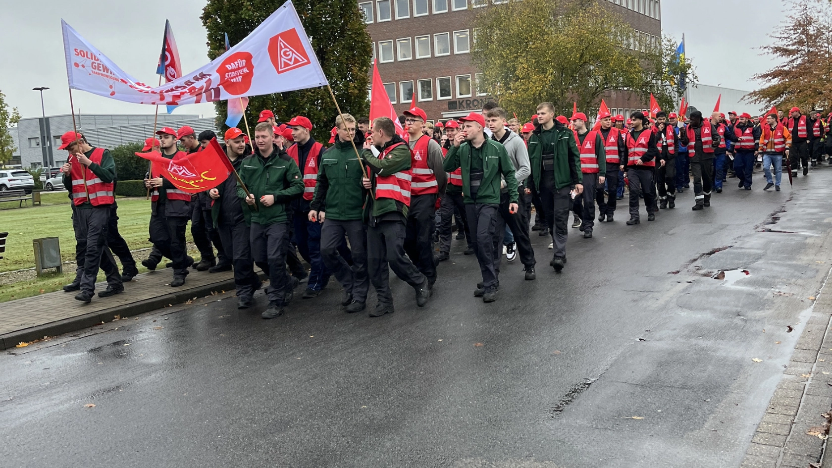 Warnstreik Krone + Storm 