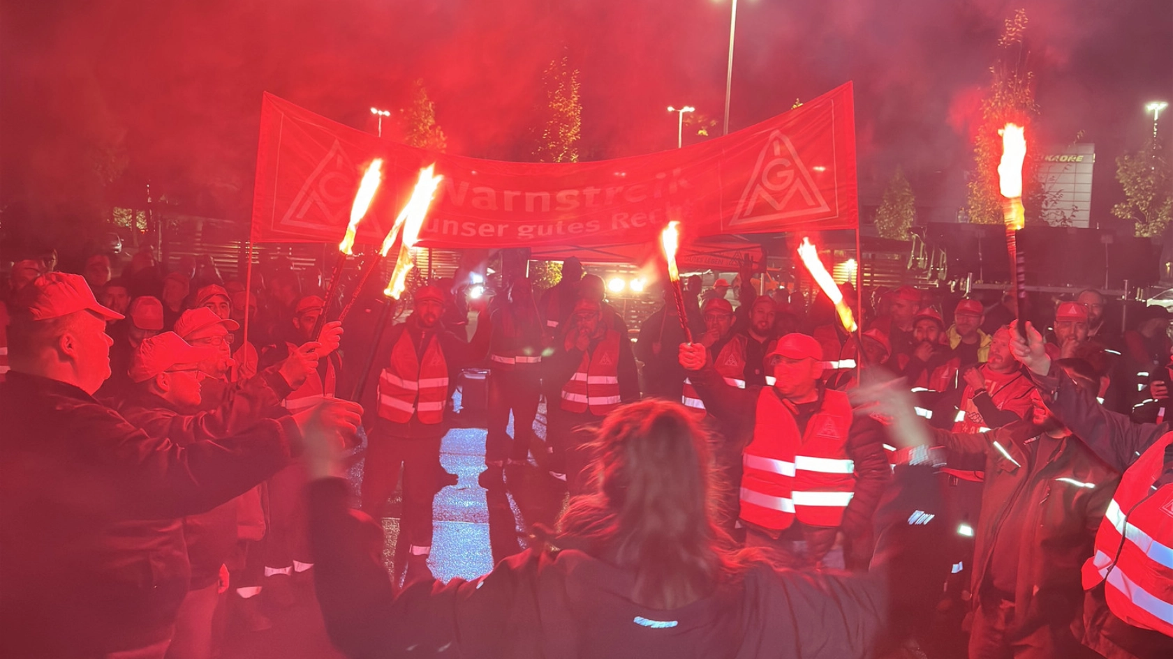 Warnstreik Krone + Storm 