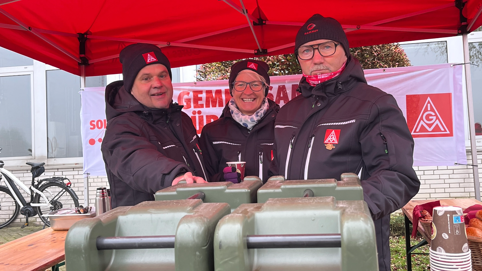 Warnstreik Interdomo 
