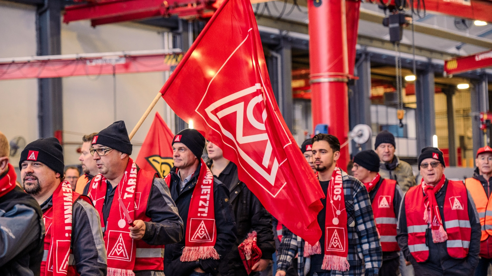 Warnstreik Renk