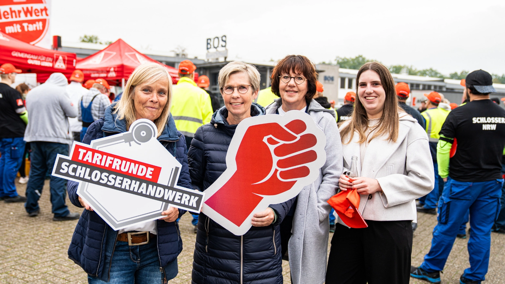 Warnstreiks Metallhandwerk NRW 2023