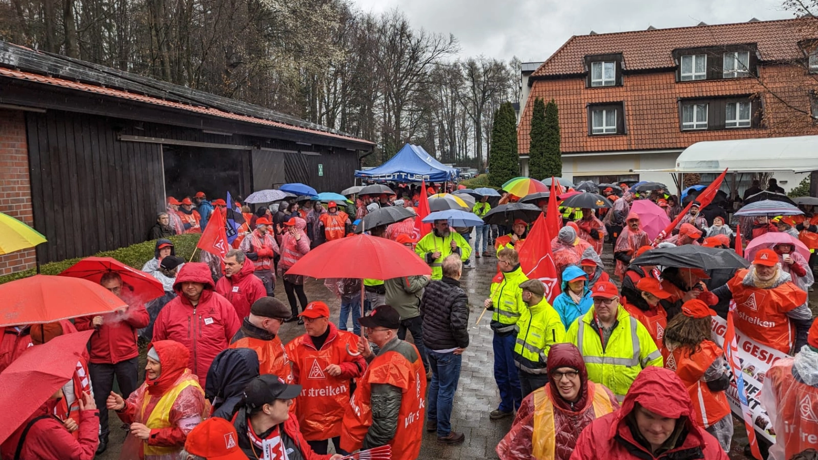 Verhandlungsbegleitende Aktion Billerbeck