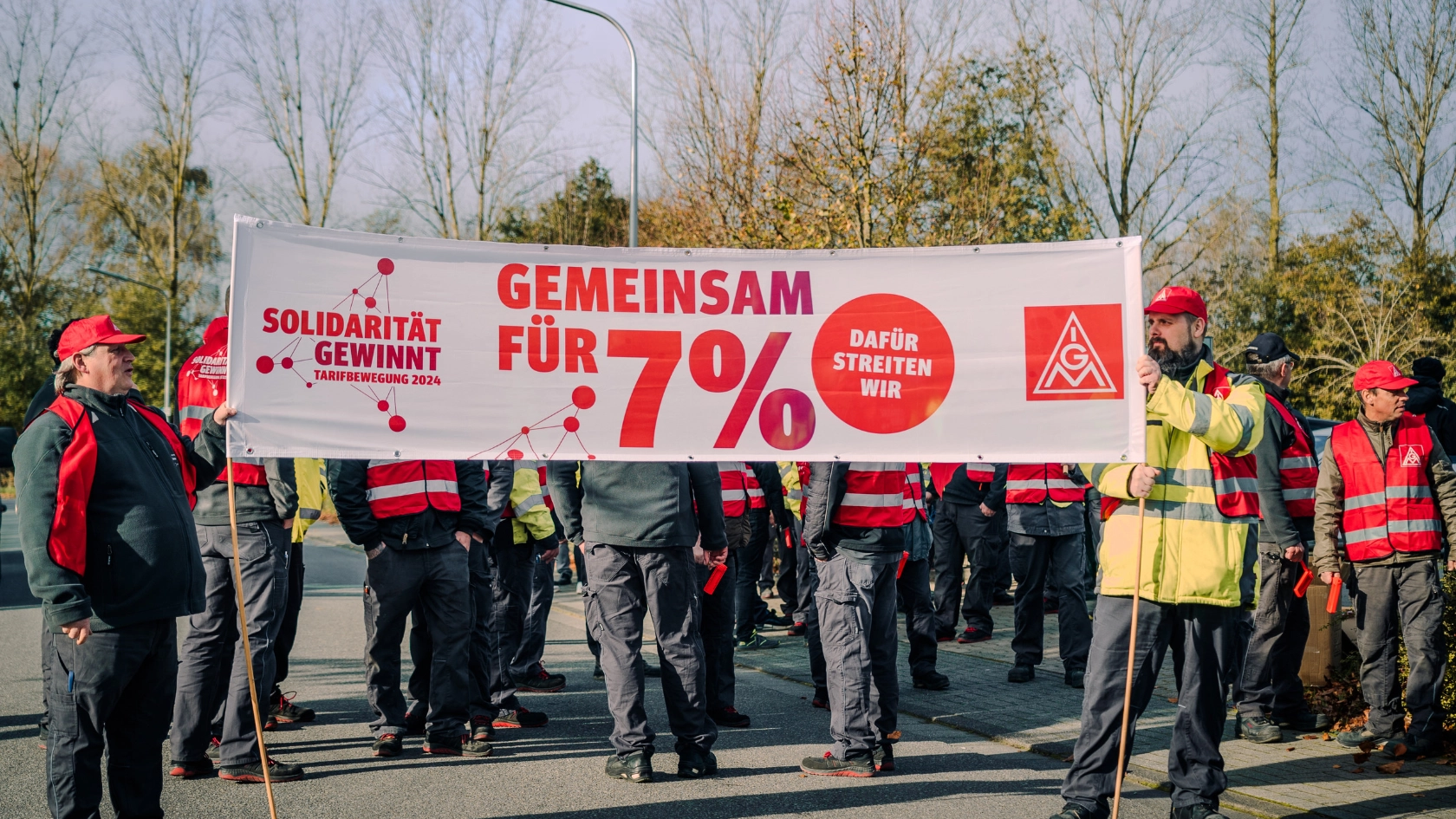 Warnstreik Stemmann