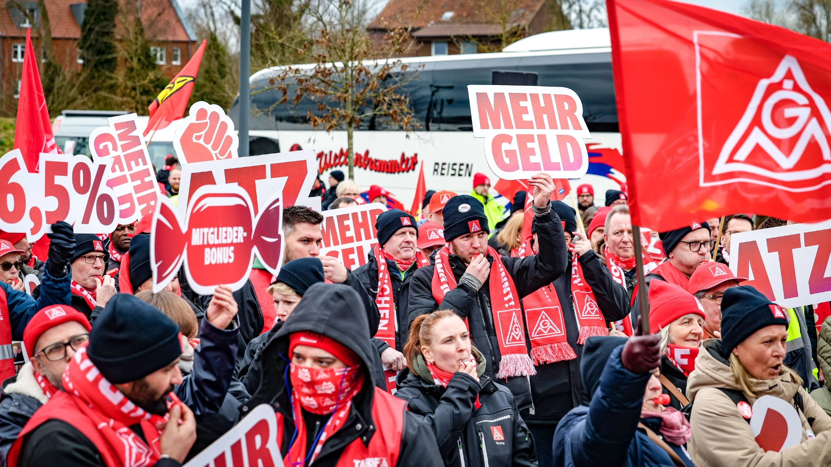 Verhandlungsbegleitende Aktion Ostbevern