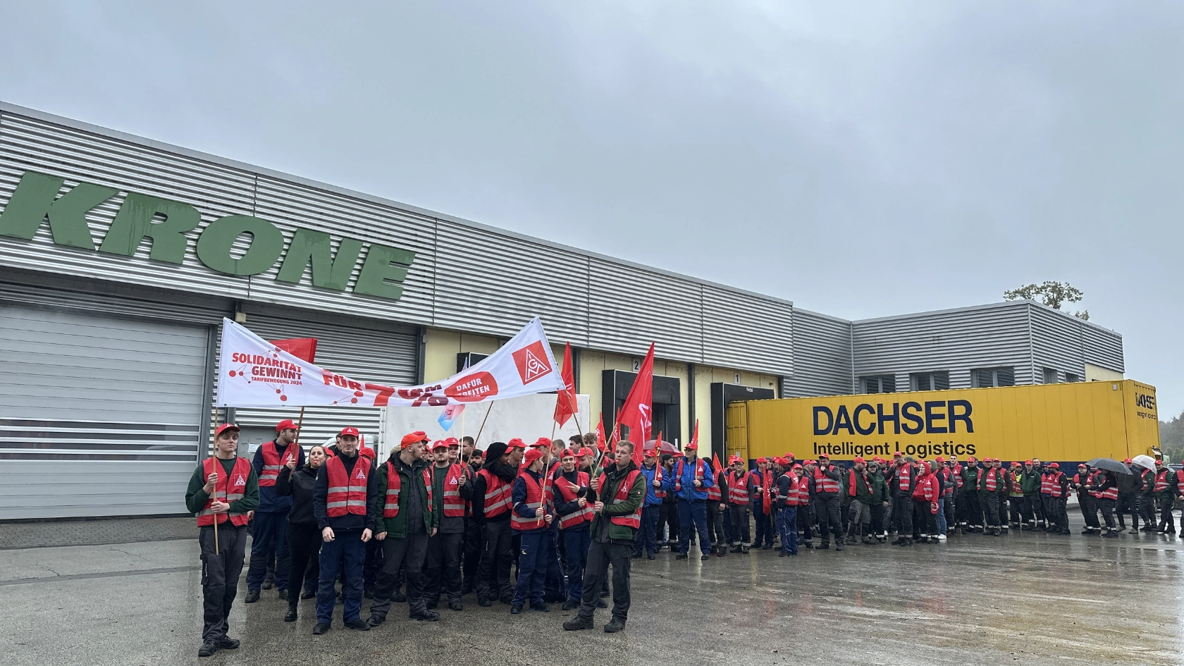 Warnstreik Krone + Storm 