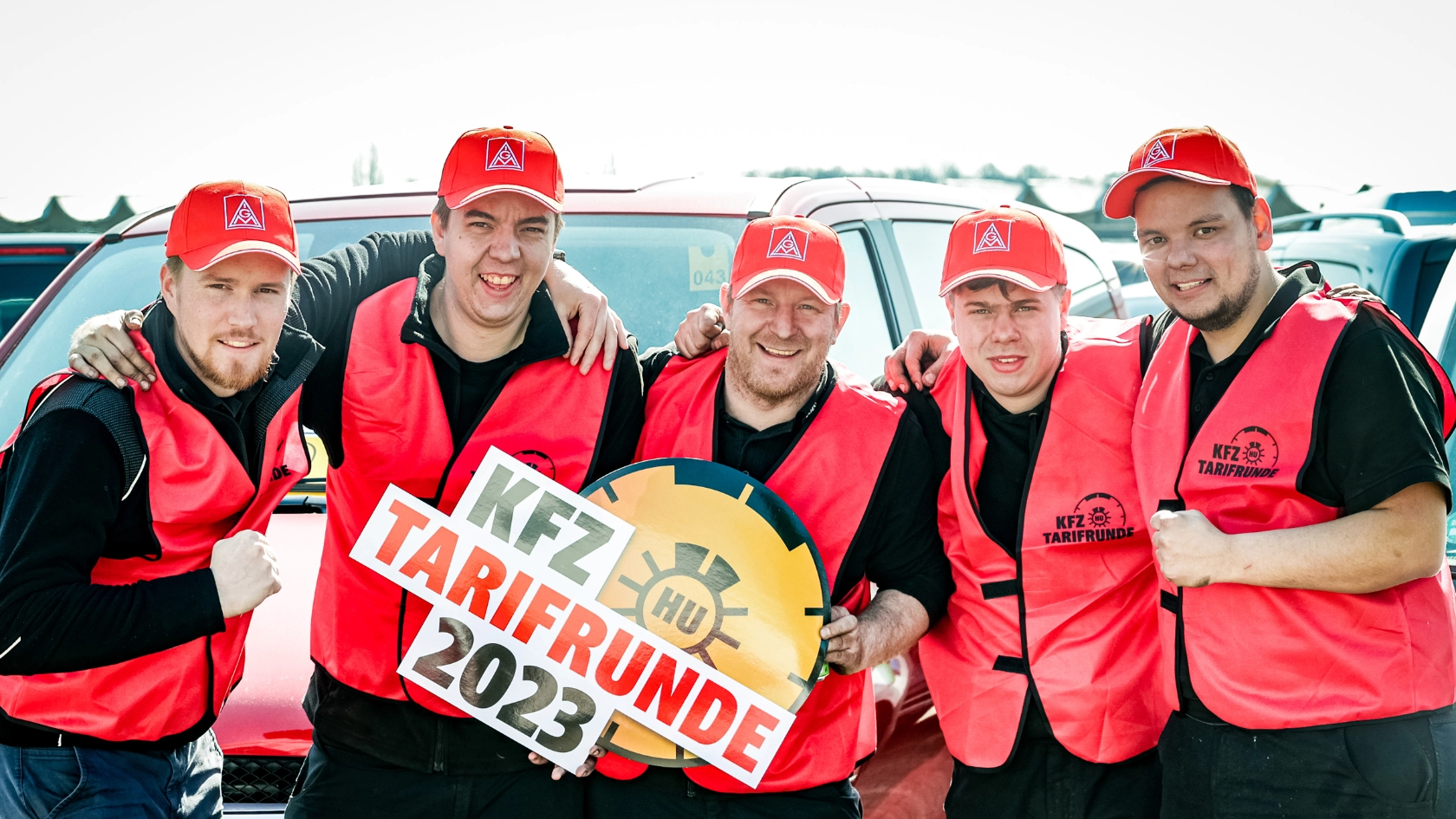 Warnstreik Kfz-Tarifrunde 2023 Bochum