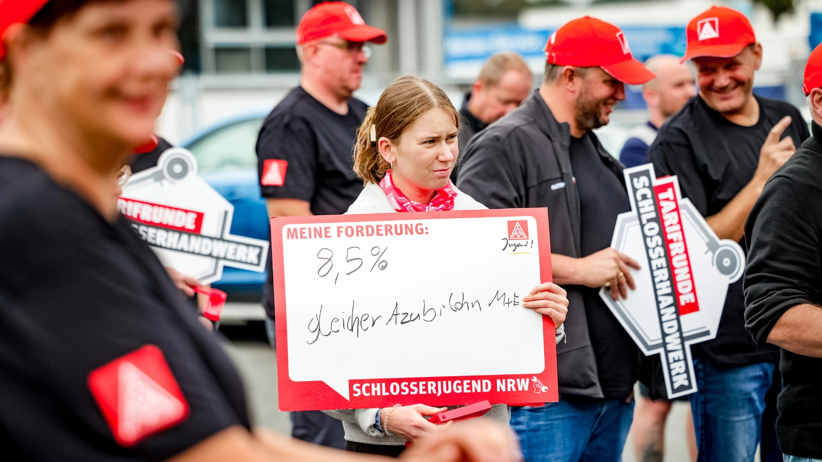 Warnstreiks Metallhandwerk NRW 2023