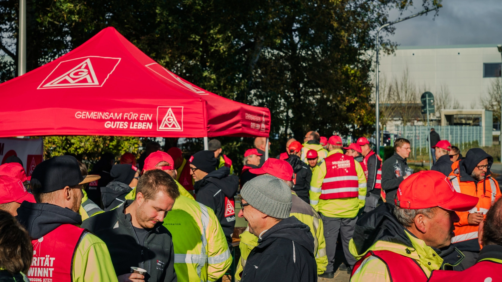 Warnstreik Stemmann