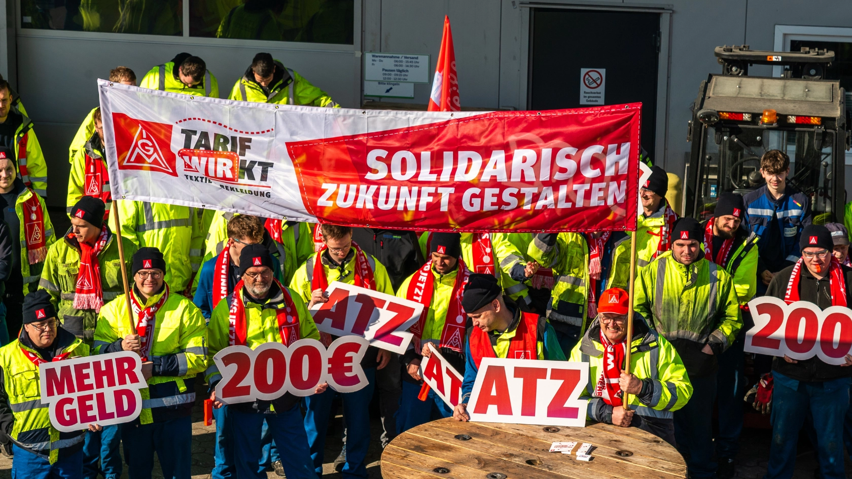 Warnstreik Emsland Service 03.03.2025