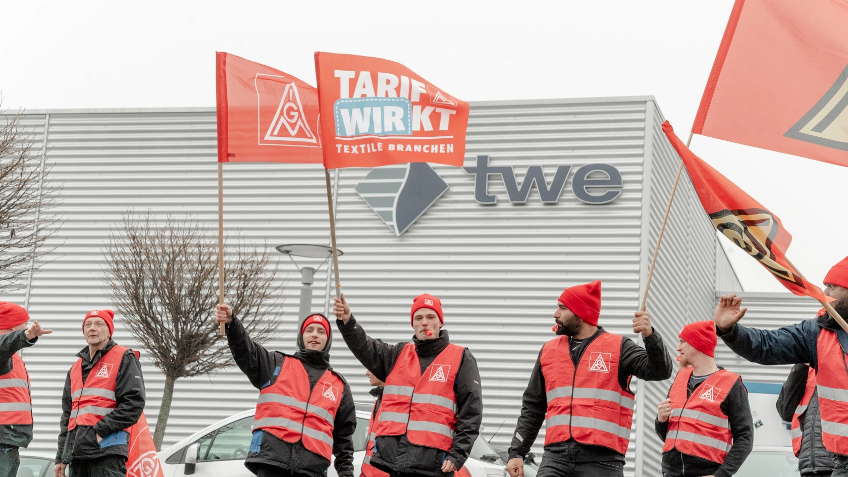 Warnstreiks TWE Schmitz Textiles Markilus 11.03.2025