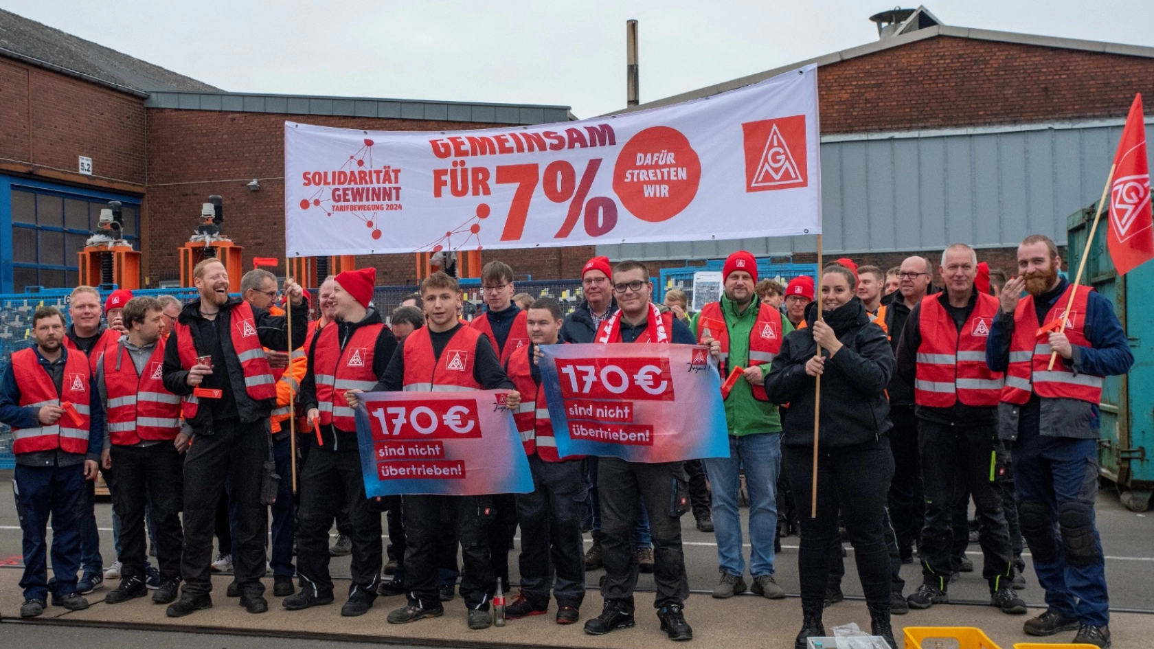 Warnstreik Windhoff