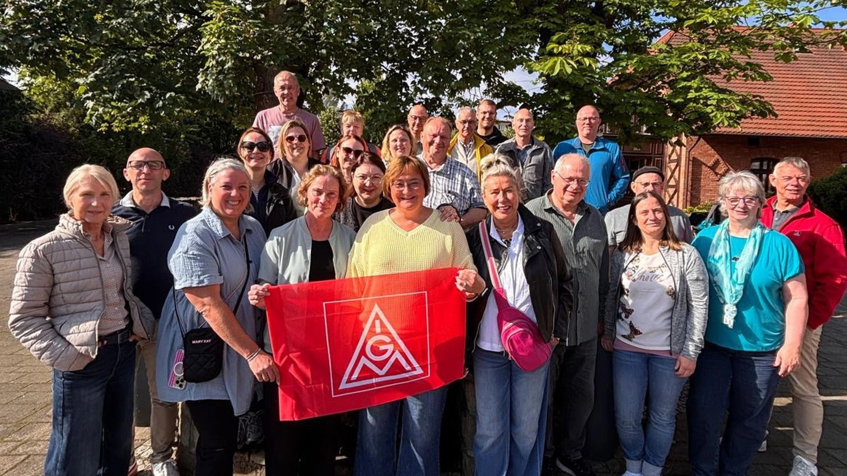 Gruppenfoto Gedenkstättenfahrt 2026