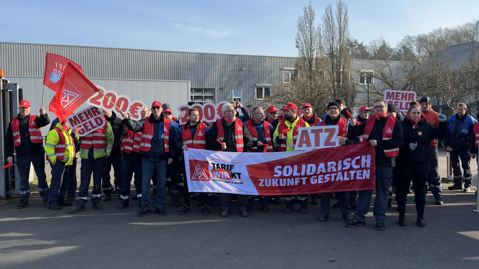 Warnstreik Werkstätten WKS 04.03.2025