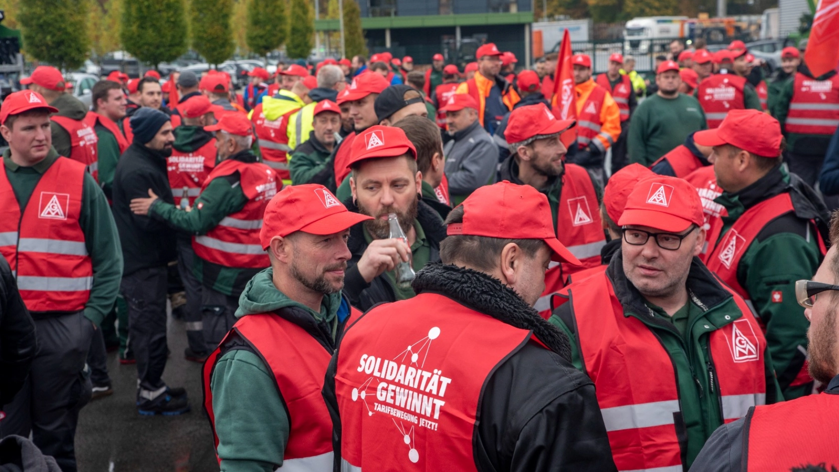 Warnstreik Krone + Storm 