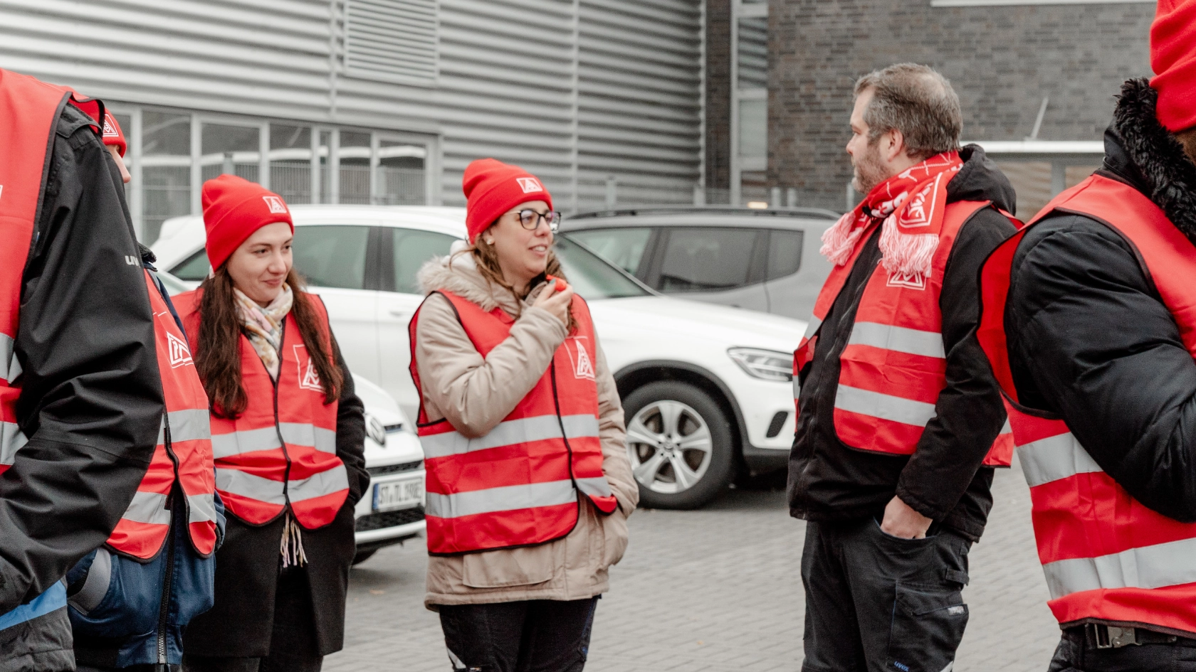 Warnstreiks TWE Schmitz Textiles Markilus 11.03.2025