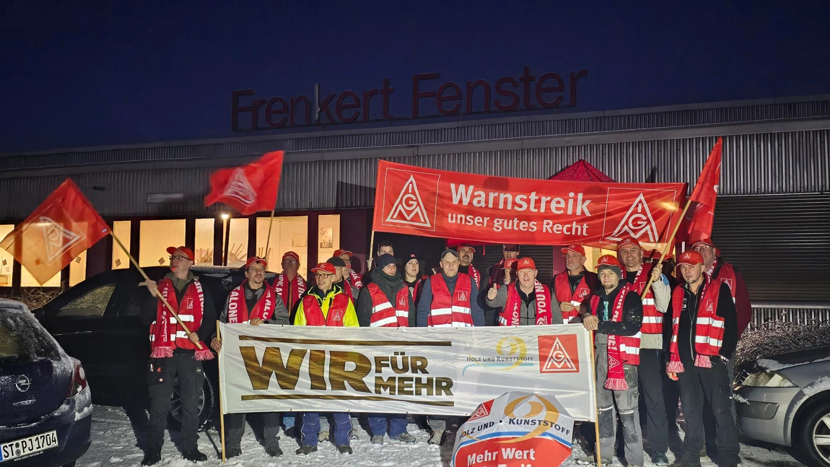Warnstreik Frenkert