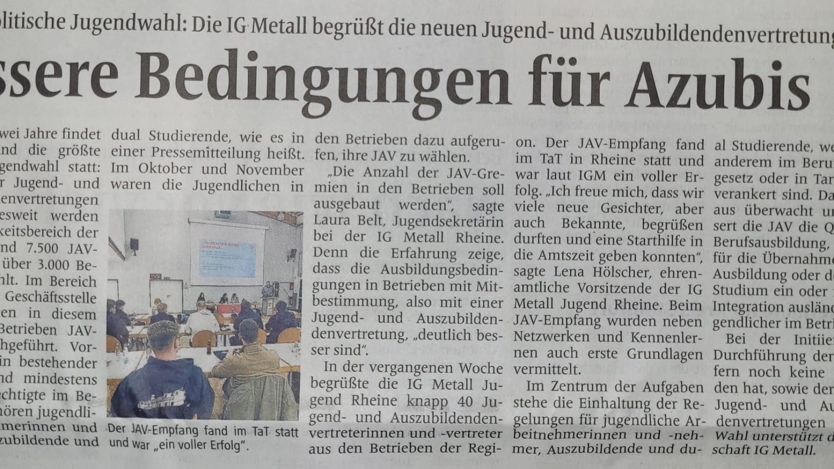 JAV Empfang 2024