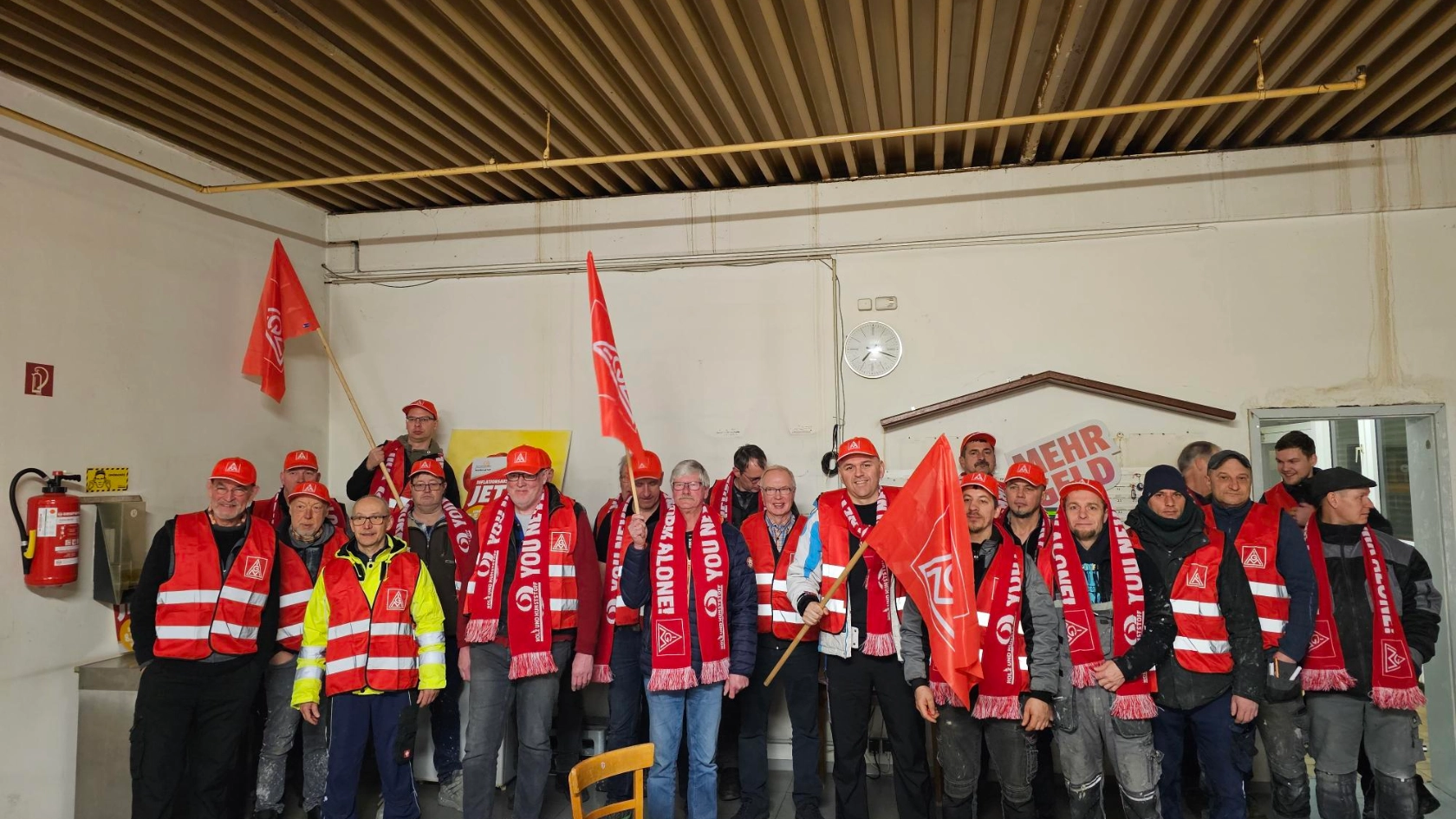 Warnstreik Frenkert