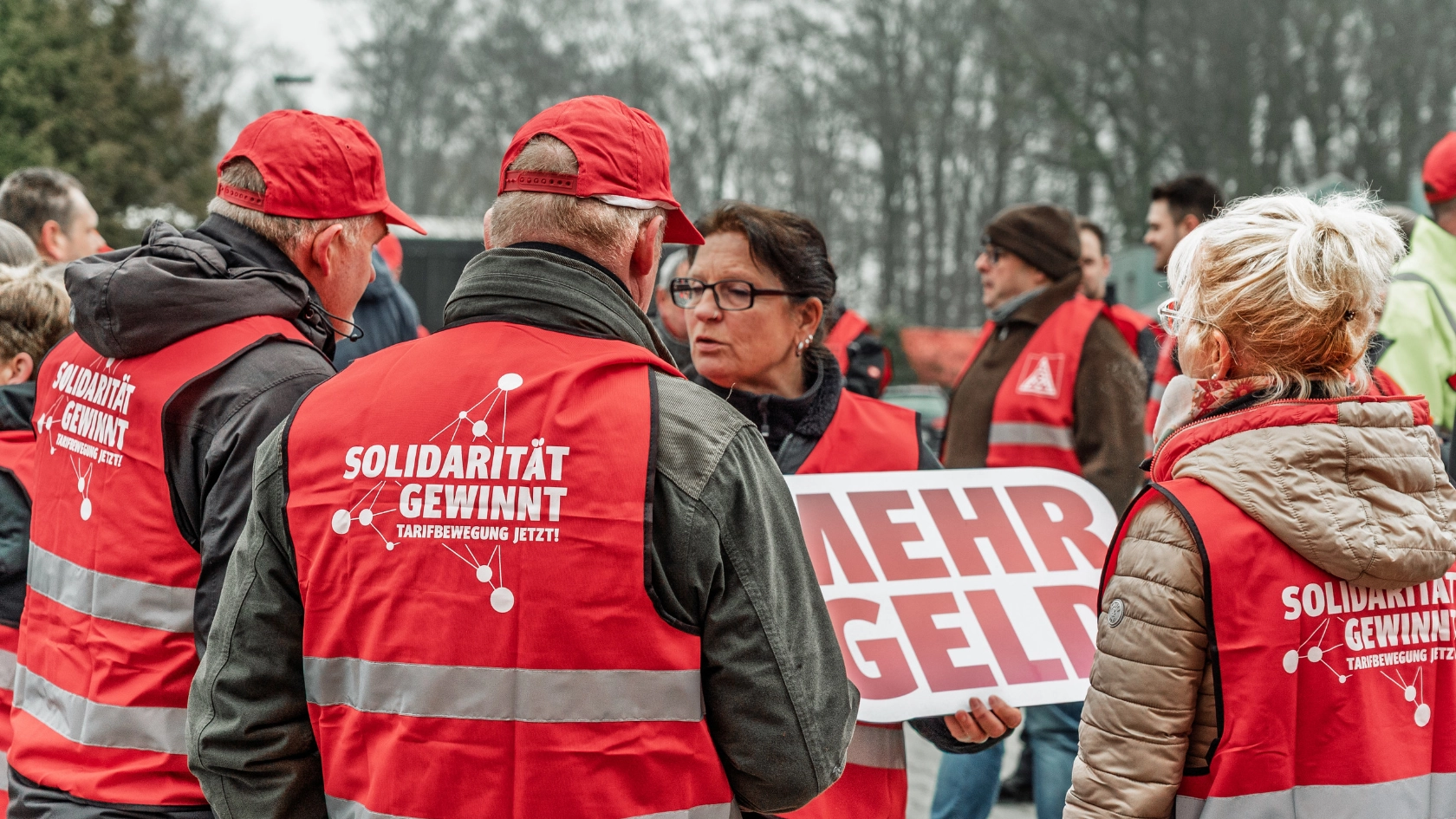 Warnstreiks TWE Schmitz Textiles Markilus 11.03.2025