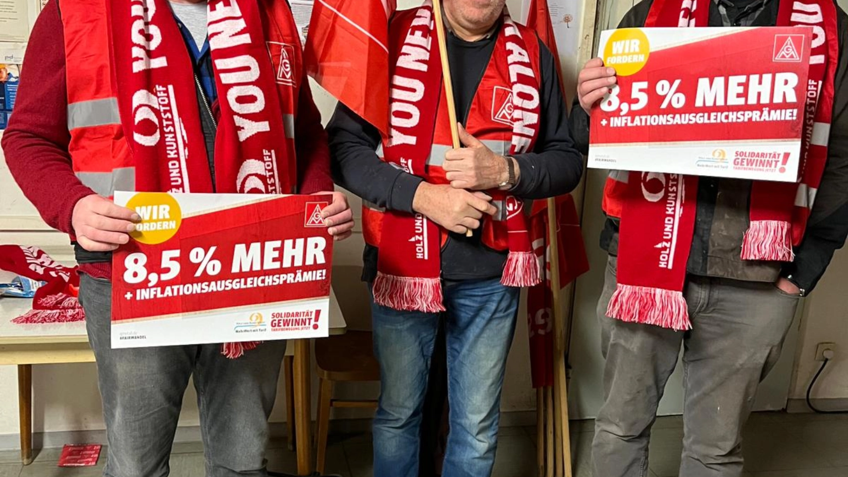 Warnstreik Frenkert