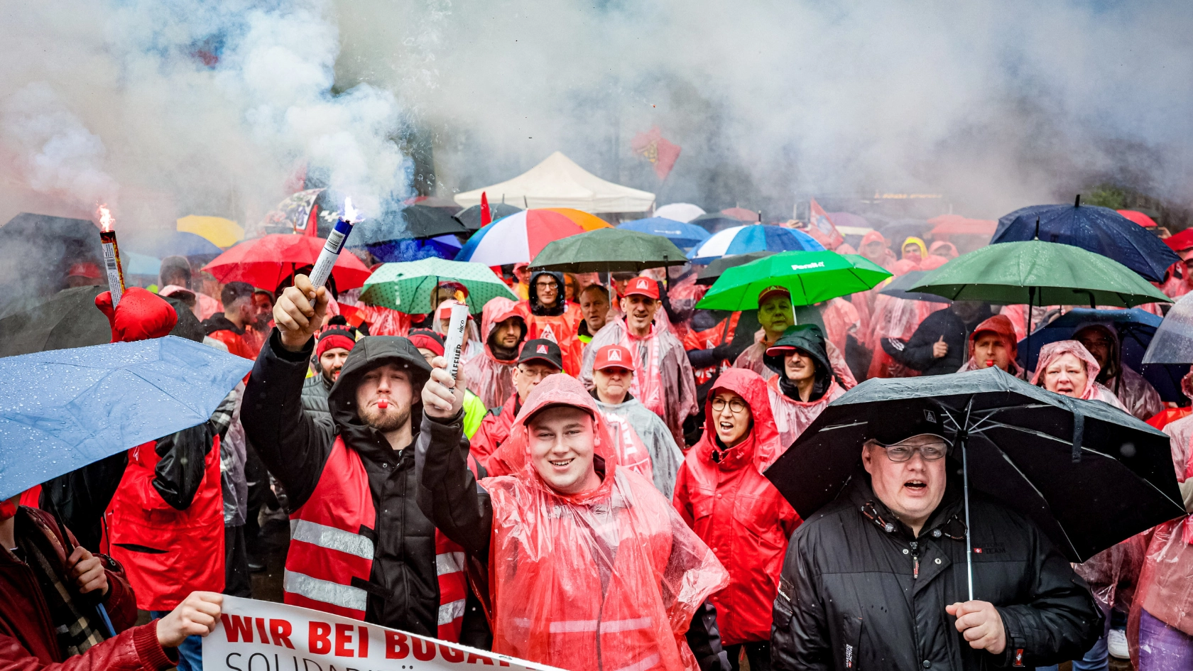 Verhandlungsbegleitende Aktion Billerbeck