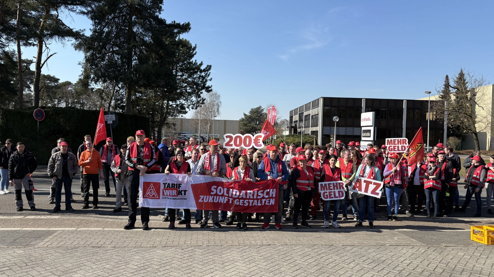 Warnstreik Kettelhack Setex Nur Die 20.03.2025