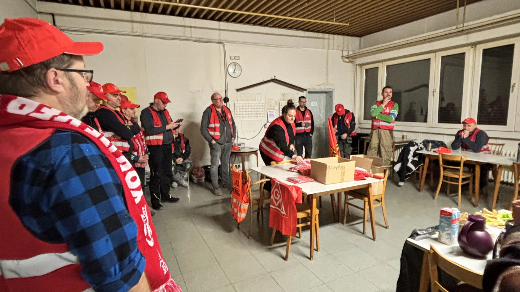 Warnstreik Frenkert