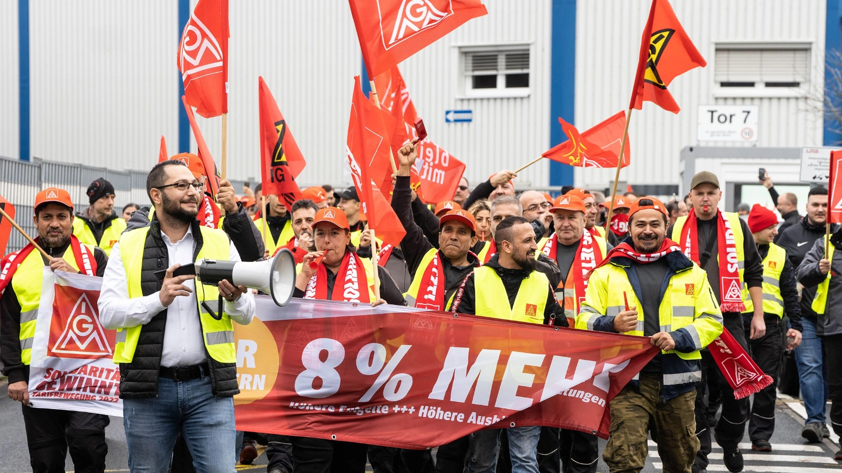 Warnstreik LMS Obertshausen