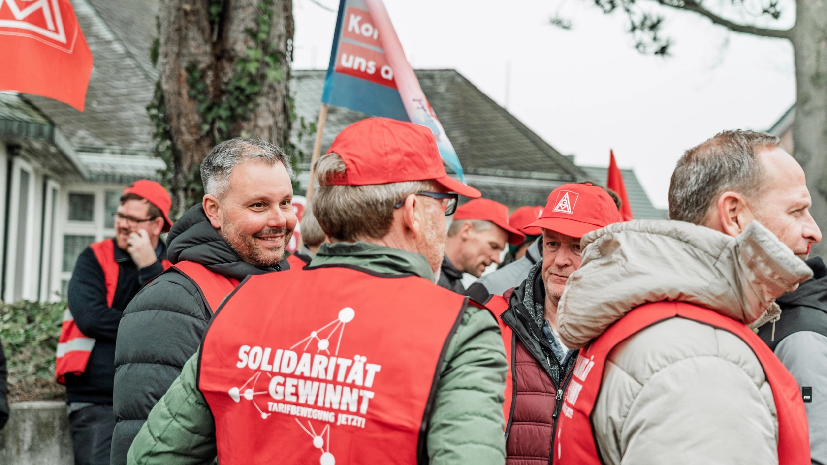 Warnstreiks TWE Schmitz Textiles Markilus 11.03.2025