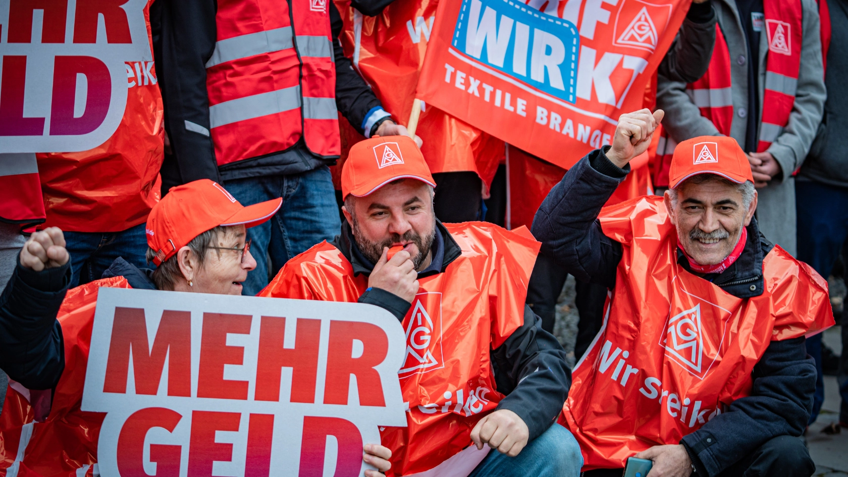 Textil-Bekleidung 2. Warnstreikwelle