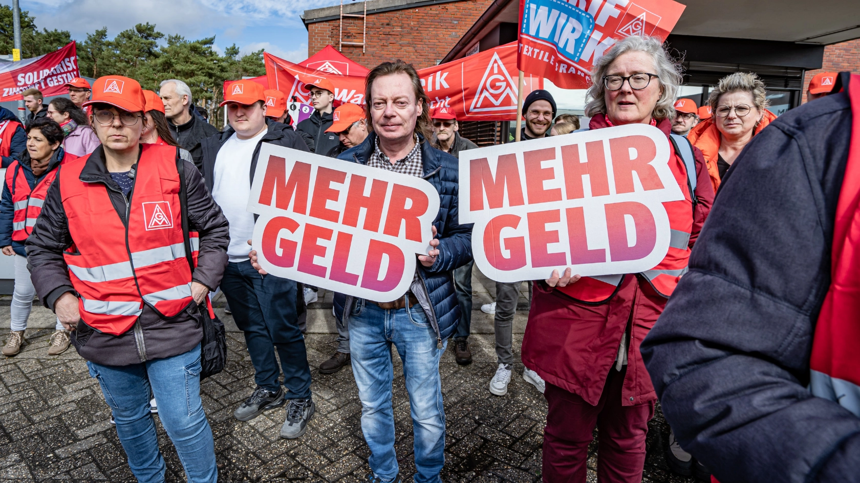 Textil-Bekleidung 2. Warnstreikwelle