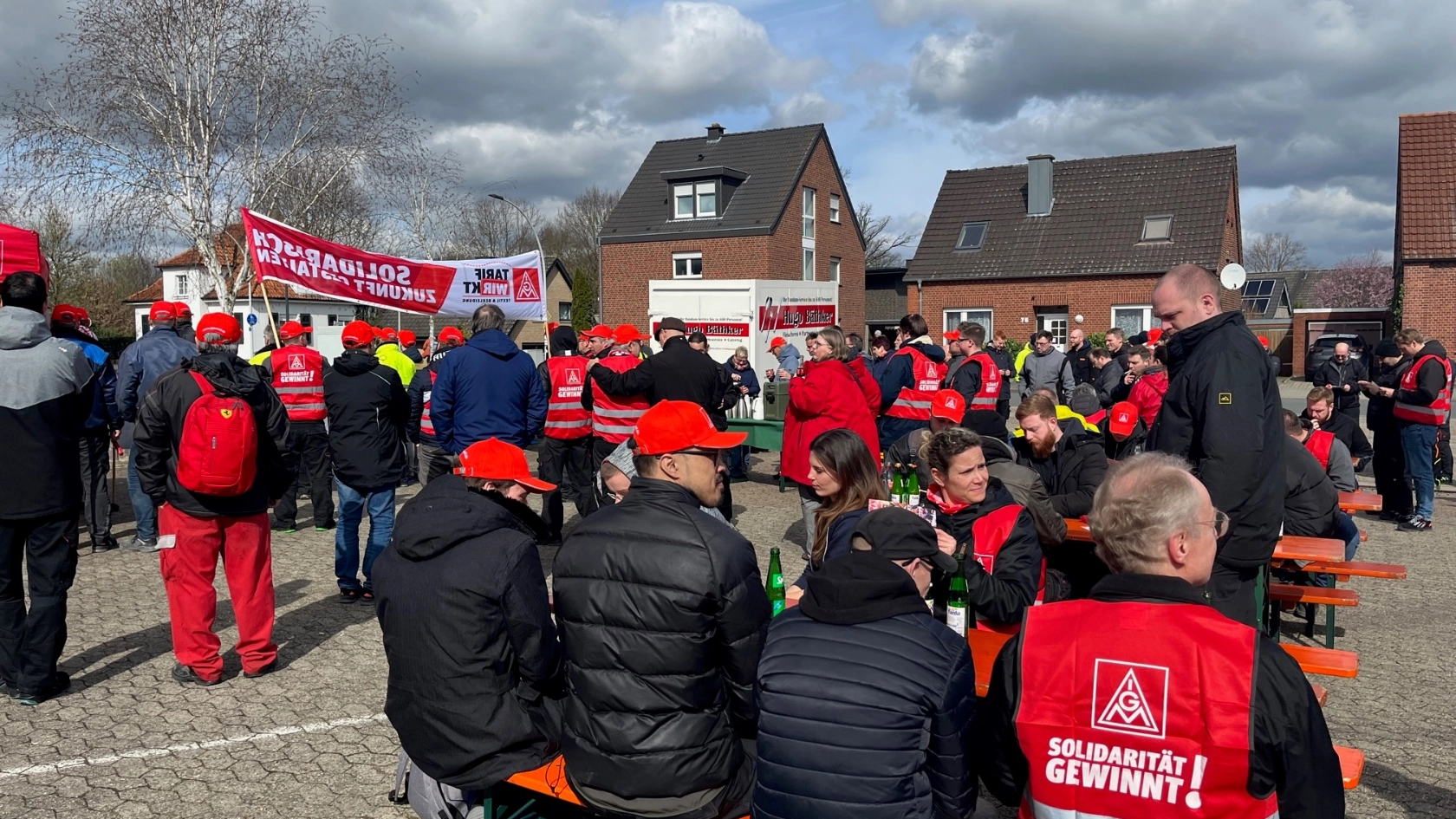 Textil-Bekleidung 2. Warnstreikwelle