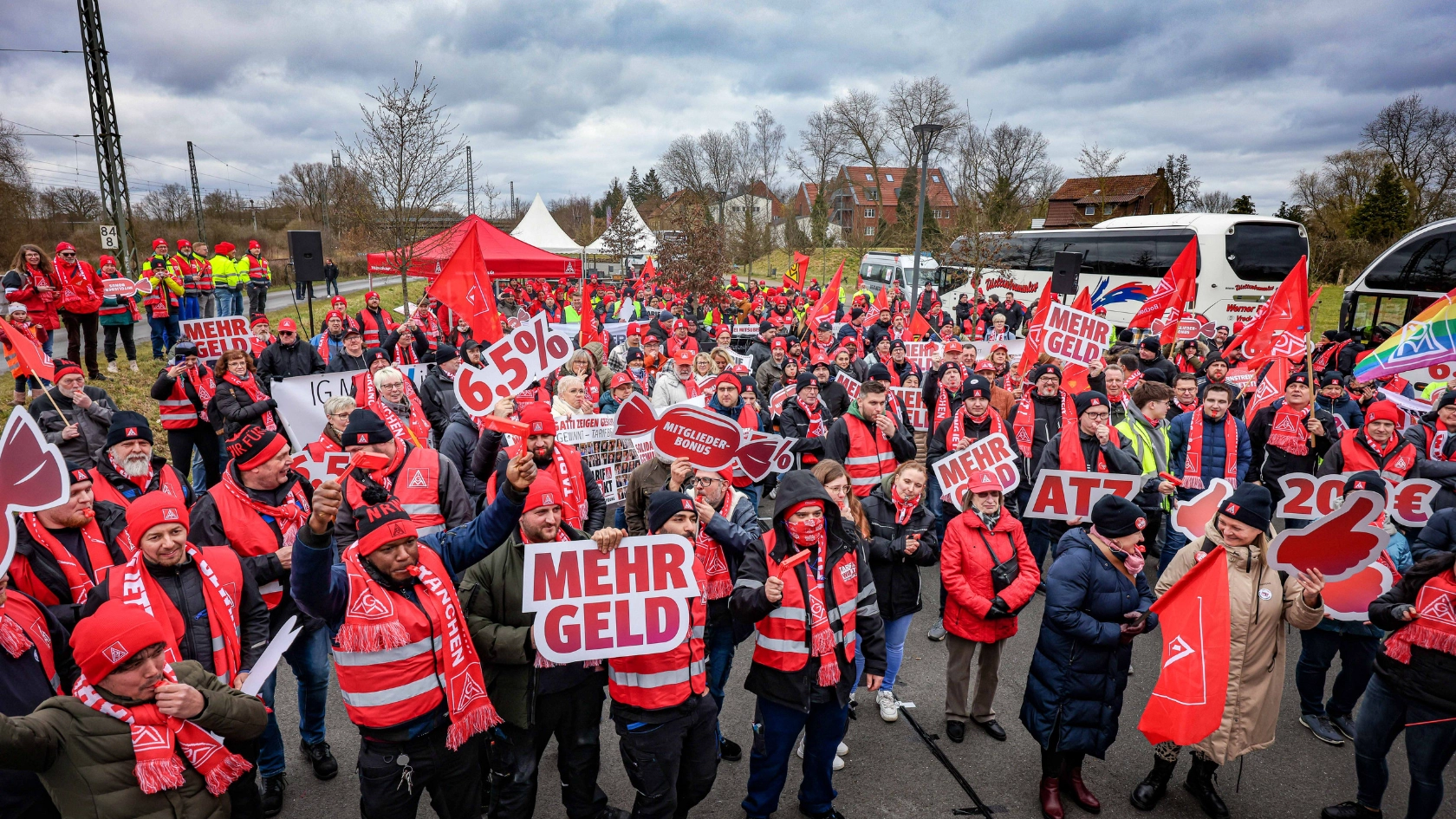 Verhandlungsbegleitende Aktion Ostbevern