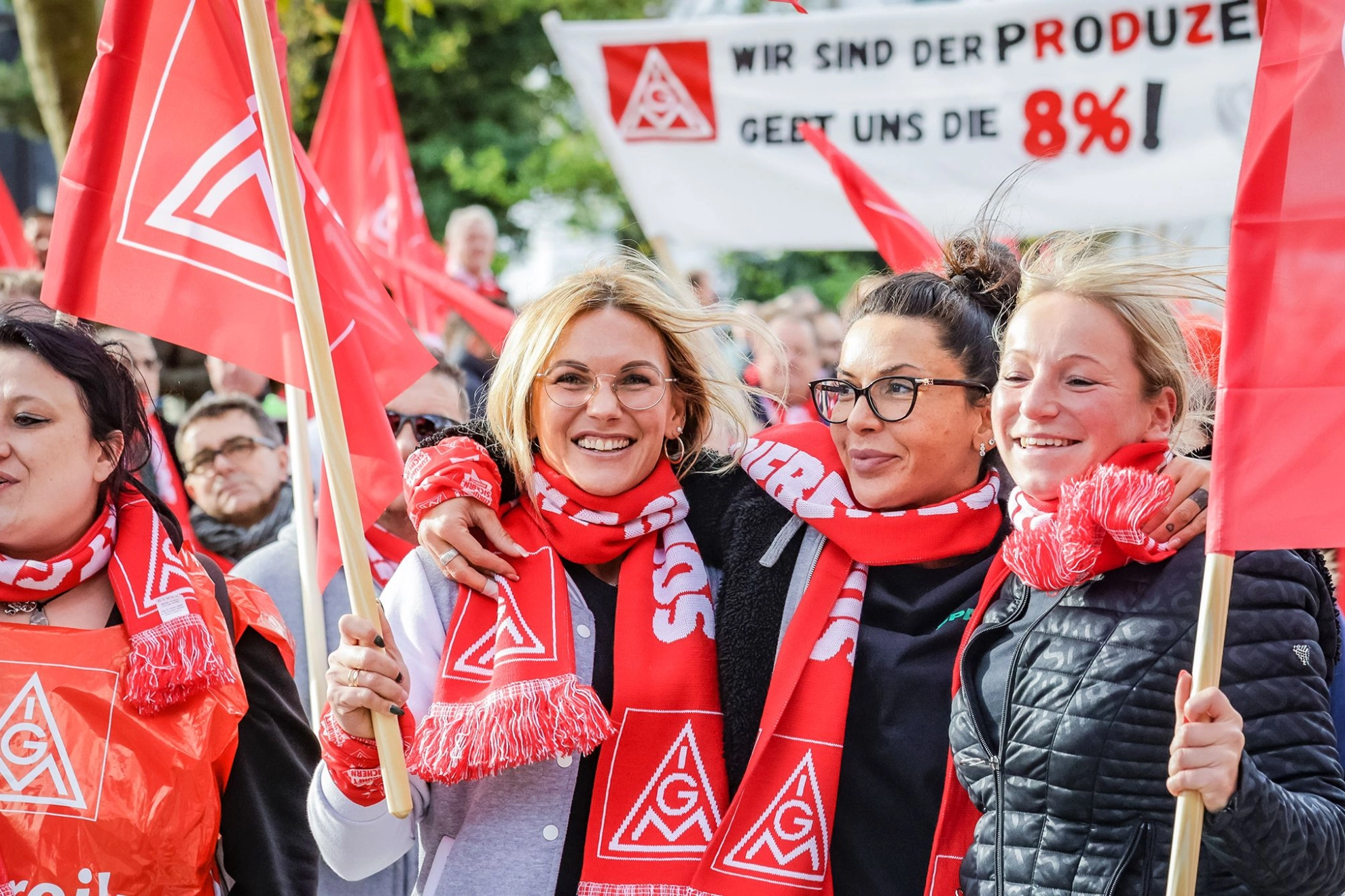 Warnstreik Gevelsberg / NRW