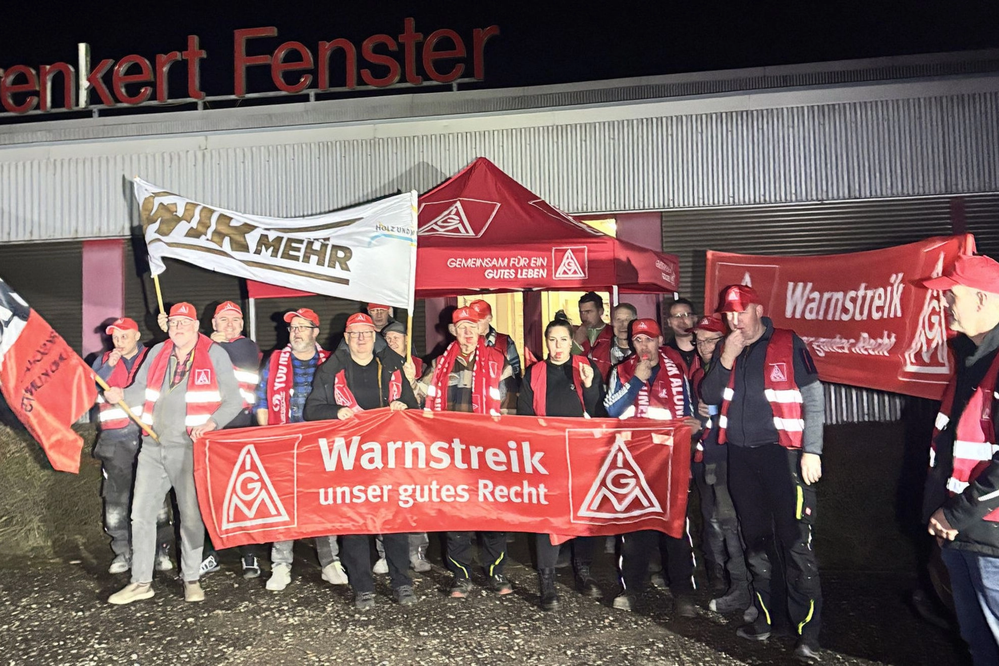 Warnstreik Frenkert