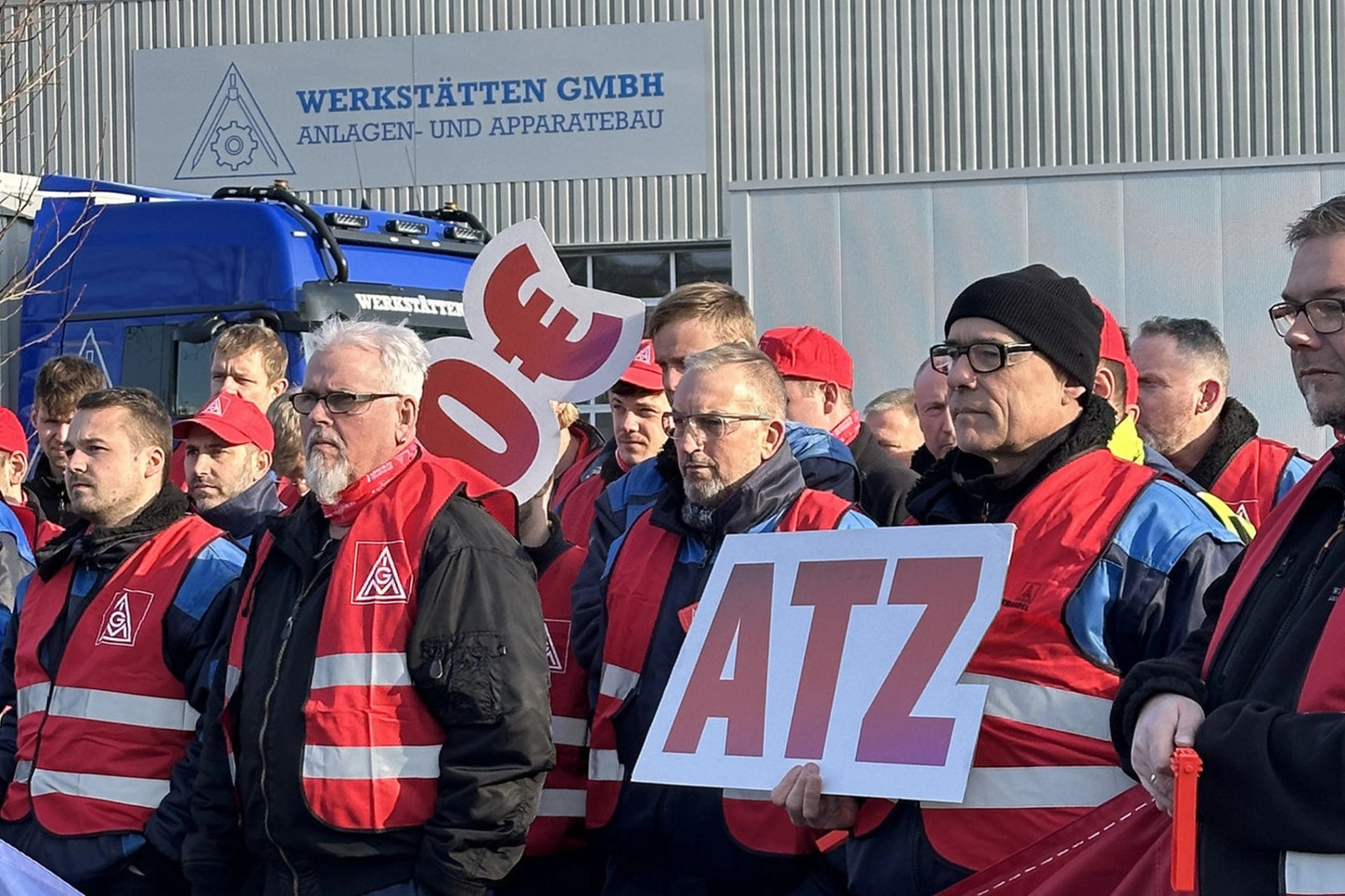 Warnstreik Werkstätten