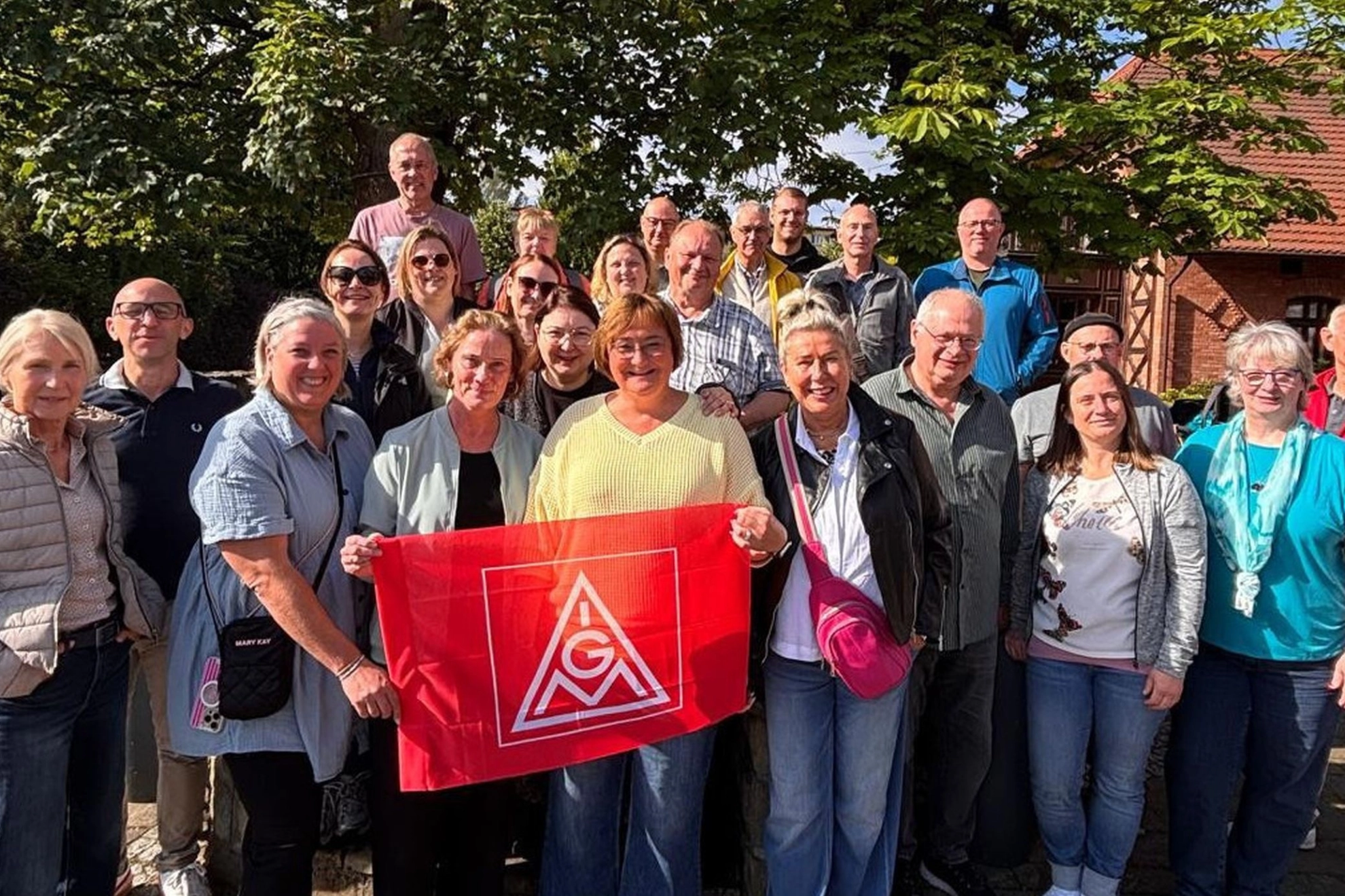 Gruppenfoto Gedenkstättenfahrt 2026