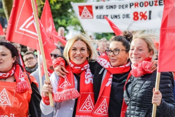 Betriebliche Aktionen schon vor den Verhandlungen