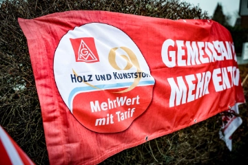 Tarifergebnis in der Tarifrunde holz- und kunststoffverarbeitenden Industrie