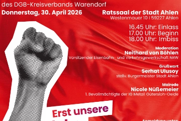 30.04.2026 DGB Plakat Ahlen