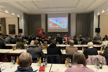 Der Tarifabschluss in wirtschaftlich schwieriger Lage im Fokus der Delegierten