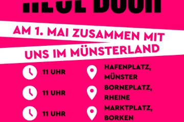 1. Mai 2025 Gewerkschaftsjugend Münster