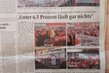 Zeitungsartikel Textil- und Bekleidung 2024/2025