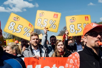 IG Metall fordert eine deutliche Lohnsteigerung von 8,5 % im KFZ-Handwerk - Warnstreiks laufen an!
