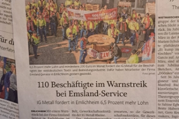 Bericht in den Grafschafter Nachrichten vom 04.03.2025