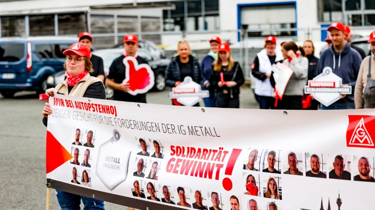 Warnstreiks Metallhandwerk NRW 2023
